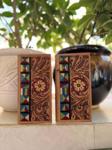 Style occidental nouveauté cuir hommes Long portefeuille usiné à la main sculpture Offre Spéciale mode élégant porte-monnaie cadeau pour lui - Product Image 4