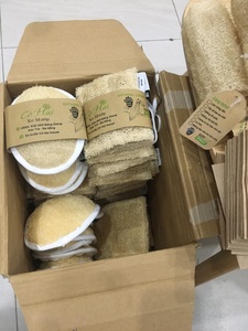 Loofah-esponja ecológica, esponja exfoliante, depurador corporal - Product Image 6