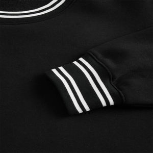 Sudadera con capucha de gran tamaño suave Vintage para mujer, sudadera informal de lana gruesa con cuello redondo para hombre de alta calidad, diseño forrado de talla XS - Product Image 2