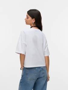 Camisetas sueltas de mujer con cuello redondo de Color sólido de alta calidad, ropa de verano de alta calidad, camisetas femeninas - Product Image 2