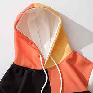 Survêtement de haute qualité Jogging Zipper Cargo Jersey Veste de survêtement Ensemble Polyester Nylon Tech Fleece Sweats à capuche avec logo personnalisé - Product Image 5