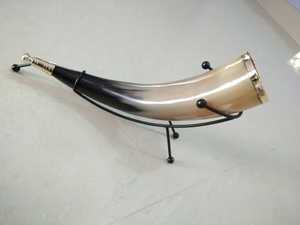 ดื่มแตรควายที่มีการแกะสลักเหมาะสำหรับร้านค้าไวกิ้งที่มีอยู่ในขนาด18นิ้วเป็นต้นไปและปริมาณ1000 ML - Product Image 5