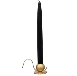 Top Quality <b>Brass</b> Candle Holder Gold Taper <b>Candlestick</b> Elegant Metal Single Candle Stand Decorative Tabletop For Home Decor - Product Image 1