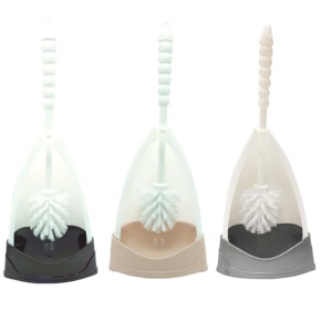 Premium PP Plastic Toilet Cleaning <b>Brush</b> Set with <b>PET</b> Head for Home or Hotel Bathroom WC Use - Product Image 2