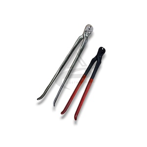 High Quality <b>Rubber</b> Coated Black Color Professional Farrier Horse Shoe Nail Puller Farriers Tools 12" Horse Equipment - Product Image 4