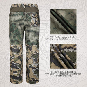 Vente directe d'usine quantité minimale de commande bas Veste et pantalon camouflage Marque privée Veste et pantalon camouflage personnalisés - Product Image 3