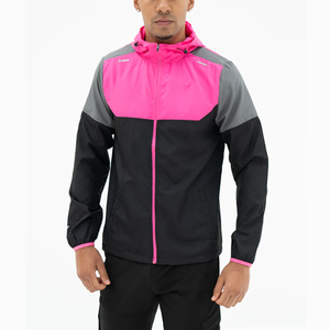 Sudadera deportiva para exteriores para hombre, transpirable, sostenible, colección de otoño, estampado, color bloqueado, bordado, adultos - Product Image 4
