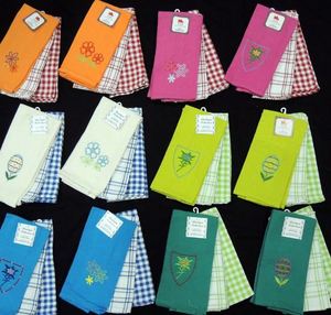 Customized <b>Embroidered</b> Kitchen <b>Towel</b> 100% Cotton Design Fabric Branding Packaging Gifting Logo Wholesale Bulk Manufacturer - Product Image 5