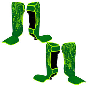 Almohadillas de brillo Premium de alta calidad personalizadas de IBERIA para Junior/Senior/Intermedio/Boxeo Juvenil/MMA/Karate hechas de cuero PU - Product Image 5