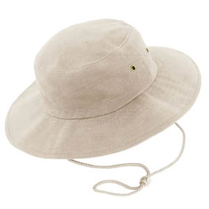 Chapeaux de seau en matériau durable Nouveau design 100 coton Utilisation extérieure Chapeaux de seau unisexes Style de vente en gros - Product Image 6