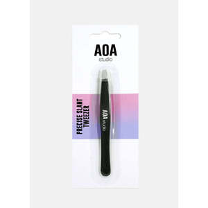 แหนบปลายเฉียง A3shop AOA สำหรับต่อขนตา สีดำ อุปกรณ์ดูแลความงามส่วนบุคคล - Product Image 5