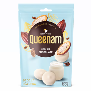 Chocolate Queenam al por mayor dulces HALAL OEM/ODM alta calidad 150G yogur sabor Chocolate botón sólido buen precio - Product Image 1