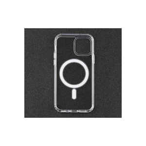 Coque en silicone transparente compatible MagSafe de qualité supérieure pour iPhone 11 MSRA Tacsafe, compatible avec la recharge sans fil, design élégant INS - Product Image 3