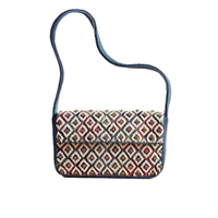 Sac à main de luxe brodé à la main avec perles pour femme - Couleur/taille personnalisable, impression de logo en typographie, utilisation quotidienne