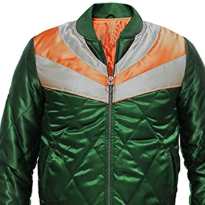 Nouveau style de streetwear logo personnalisé veste en satin pour hommes meilleur vente produit tenue décontracté nouveau slim fit veste en satin pour hommes - Product Image 5