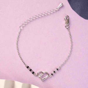 NOVAMART Fine Exquisite <b>Silver</b> <b>Charm</b> <b>Bracelet</b> for a Special Wife's Gift Wholesale Export - Product Image 2