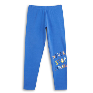 Vente en gros de leggings confortables en coton imprimés pour bambins pour filles multifonctions confortables pour petites tenues pour enfants à des prix abordables - Product Image 1