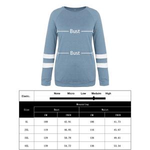 Vente en gros Sweatshirts imprimés pour femmes Logo personnalisé Street Wear Sweatshirts pour femmes Prix bon marché Sweatshirts imprimés de mode de rue - Product Image 4