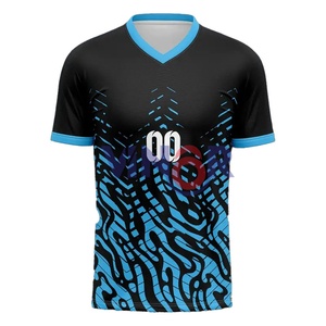 2025 nuevas camisetas de fútbol al mejor precio para ropa de equipo, ropa deportiva para hombres y mujeres, camiseta de fútbol para adultos en Color sólido con servicio OEM - Product Image 1