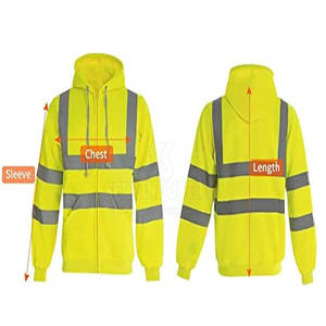 เสื้อฮู้ด Hi-Vis แบบสั่งทำความปลอดภัยในการทำงาน - Product Image 2