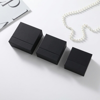 Boîte à bijoux coulissante en carton mat personnalisée pour la marque de petites entreprises, emballage pour colliers et boucles d'oreilles