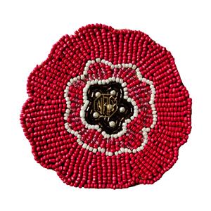 Posavasos de Cuentas de Vidrio Premium 2026, Diseño Elegante, Decoración de Mesa, Alfombrilla Sostenible para Bebidas, para Cenas, Bodas y Eventos - Product Image 4