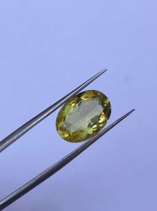Quartz Citron Naturel de Haute Qualité, Forme Poire, Coupe Fantaisie, 6.10 carats, Jaune, au Meilleur Prix - Product Image 2