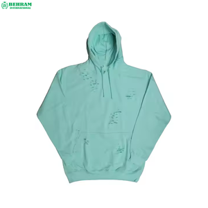 Nueva Llegada, Sudadera Unisex Personalizada, Tallas Grandes, Mangas Regulares, Impresión con Pintura, Lavado a la Piedra, Ecológica, 100% Algodón - Product Image 5