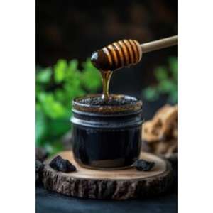 Résine de Shilajit, complément ayurvédique naturel pour hommes, fourni directement par l'usine, favorise l'énergie, la force, l'équilibre, la vitalité et l'endurance. - Product Image 1