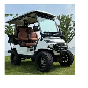 Modèle de voiturette de golf électrique 2024 avec batterie au lithium 72V 2 + 2 sièges pour la chasse et l'utilisation de la voiture - Product Image 5