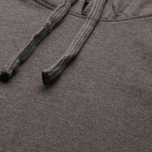 Sweat à capuche en polaire surdimensionné confortable pour homme, doublure douce pour un usage quotidien décontracté en hiver et en automne, tissu tricoté lavé, bricolage - Product Image 5