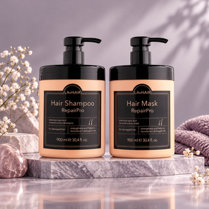 LAvHAIR RepairPro set de cuidado intensivo y reconstrucción para cabello dañado 900 ml - Product Image 1