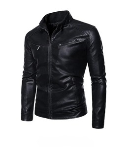 Comfortable casual Leather Jackets For men formal Heavyweight Stylish Trendy Classic <b>coat</b> Blazer Luxury bomber mens jacket - Product Image 3