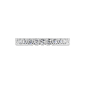 2025 Trending IGI Lab Grown Diamond Eternity <b>Band</b> 950 Platinum Bezel Set Wedding <b>Ring</b> Indian Manufactured Minimalist <b>Ring</b> - Product Image 3