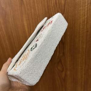 Multicolor Beaded <b>Bag</b> with Handle, Handheld <b>Bag</b>, Casual Hand <b>Bag</b>, Indian Handicraft, Handmade, <b>Baguette</b> <b>bag</b>, - Product Image 5