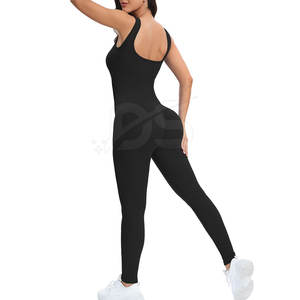 Mono de Yoga de Cintura Alta para Mujer, Transpirable, de Punto, Ecológico, Moderno, de Material Suave, Informal, para Usar en la Calle - Product Image 2