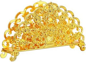 Porte-serviettes élégant de table pour la vaisselle et la vaisselle Design moderne support de rangement en papier de soie en fer massif vente à chaud - Product Image 4