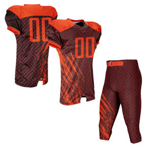 Uniforme de Fútbol Americano de Manga Corta Transpirable y de Alto Rendimiento para Deportes de Equipo y Juego Competitivo - Product Image 1