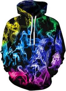 Sudaderas Casuales de Invierno para Hombre, Color Sólido, 100% Algodón, Corte Regular, Diseño con Bolsillo, Transpirable, Ropa de Moda - Product Image 3