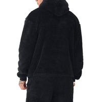Ensemble de survêtement évasé en molleton 100 % coton AZ LUCKY SPORTS pour homme, taille XXL, style vintage, avec cordon de serrage, imprimé léopard, décontracté, streetwear