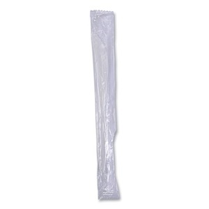Boardwalk Mediumweight <b>Wrapped</b> Polypropylene Cutlery Knives Disposable 1000/Carton White for Parties - Product Image 3