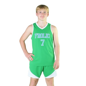 Maillot de basket-ball de haute qualité, respirant, à séchage rapide, taille plus, logo personnalisé, uniformes d'entraînement, ensemble de maillots de basket-ball unisexe - Product Image 4