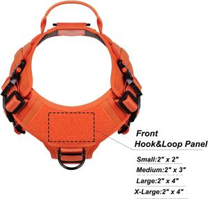 Arnés protector para perros Arnés ajustable de nailon suave para mascotas Chaleco reflectante para caminar para perros de aventura al aire libre - Product Image 3