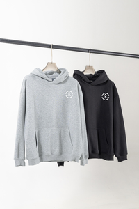 Sudadera con capucha 420 Gsm personalizada de alta calidad ecológica 100% algodón grueso sólido estampado en relieve invierno XS personalizado - Product Image 5