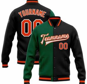 Vestes universitaires à manches longues pour hommes sur mesure derniers modèles avec col montant pour la saison hivernale - Product Image 2