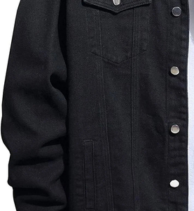Veste Denim pour Homme, Streetwear, Hip Hop, Veste en Jean à Capuche, Vêtement d'Extérieur Décontracté, Mode, Automne Hiver, 2025 - Product Image 5