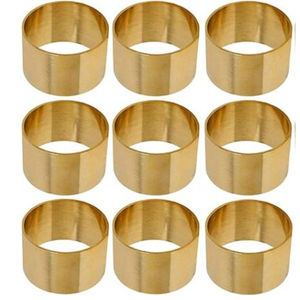 Merveilleux Design Or Rond Serviette Rond Vintage En Métal Serviette Rond Table Décoratif Porte-Mouchoirs Anneau De Mouchoirs - Product Image 4