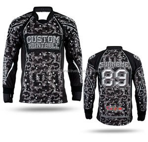 Tenue de paintball professionnelle, uniforme de protection pour le paintball, jersey en polyester léger sur mesure avec sublimation - Product Image 2