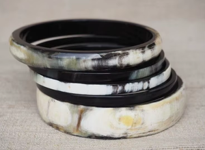 Brazalete de cuerno de búfalo para fiesta de moda para mujer de último diseño para manualidades de media luna - Product Image 5