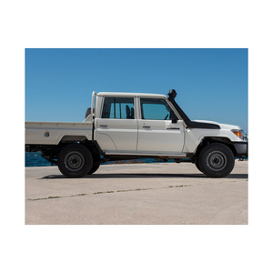 Toyotaa LandCruiser двойная кабина для продажи со встроенным сцепным прицепом для прицепа, готовая к тяжелым перевозам